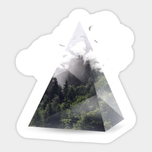 Triangle Alpha Sticker